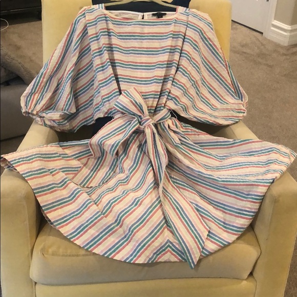 dolman sleeve mini dress